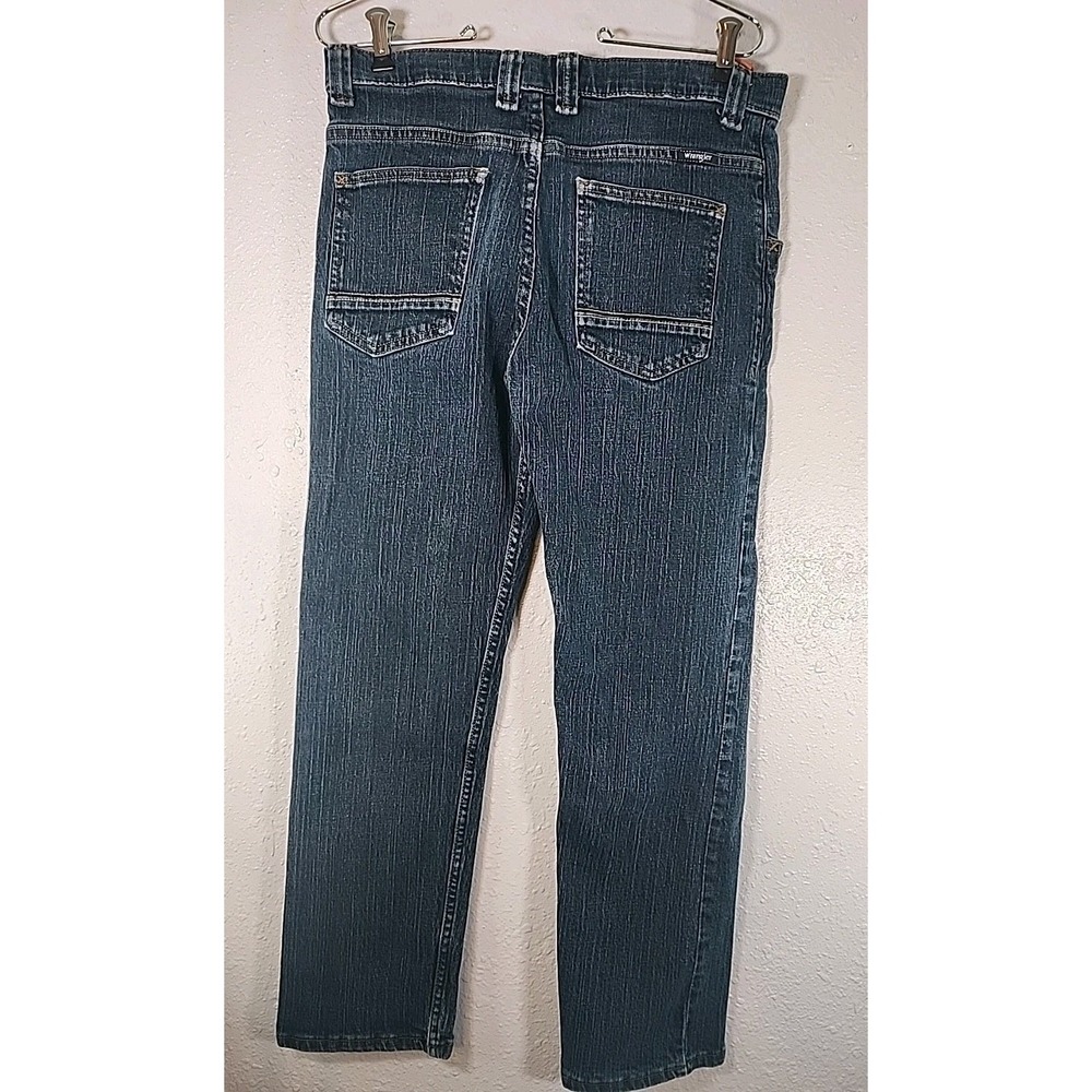 Boys Wrangler Flex Denim Blue Jeans - 5RHBWIN - Size 16 Husky